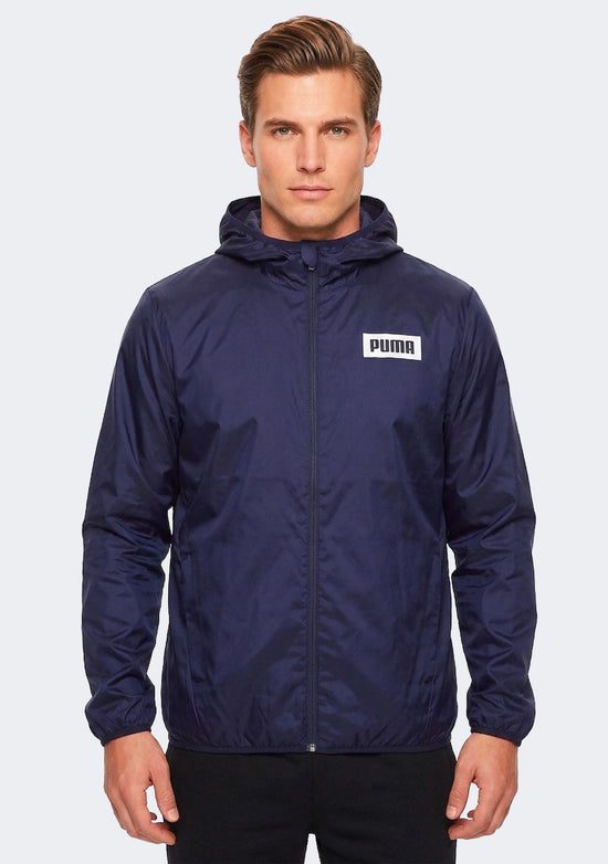 Puma Men's Rebel Windbreaker Navy