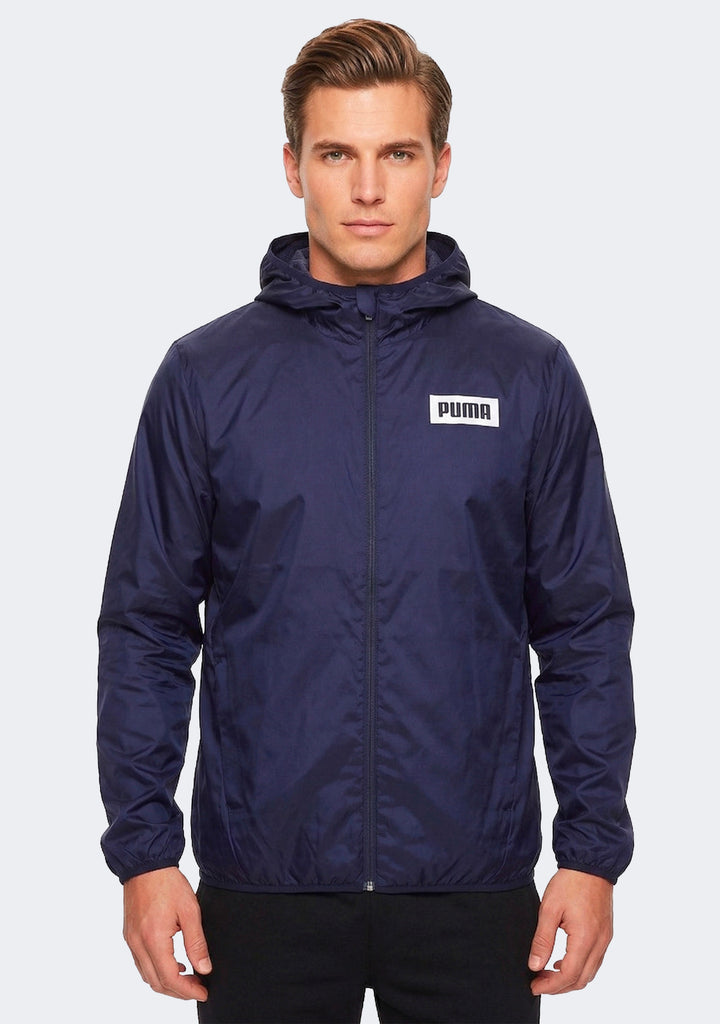 Puma Men's Rebel Windbreaker Navy