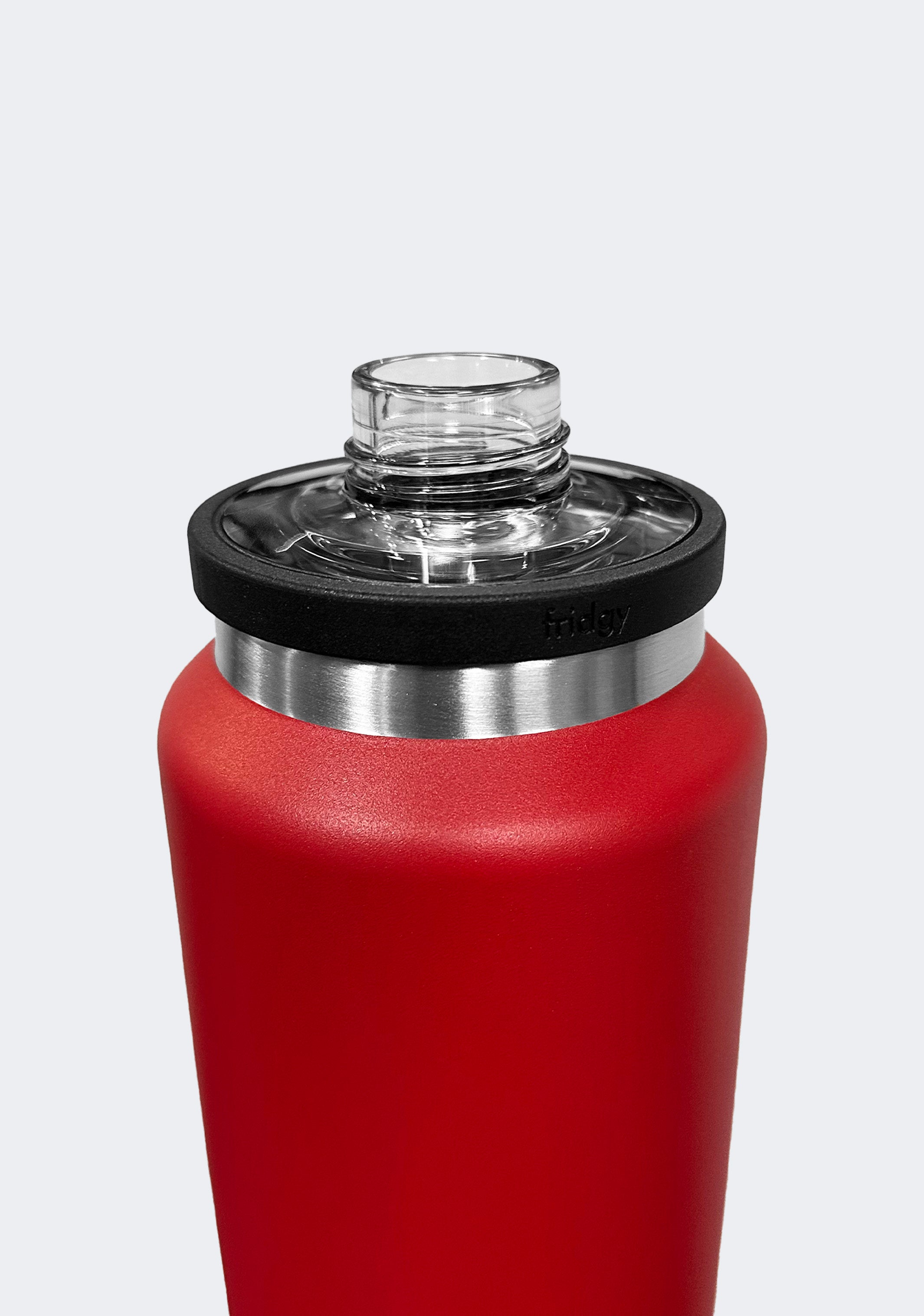 Fridgy 1080mL Grip Range Dual Lid Water Bottle Red
