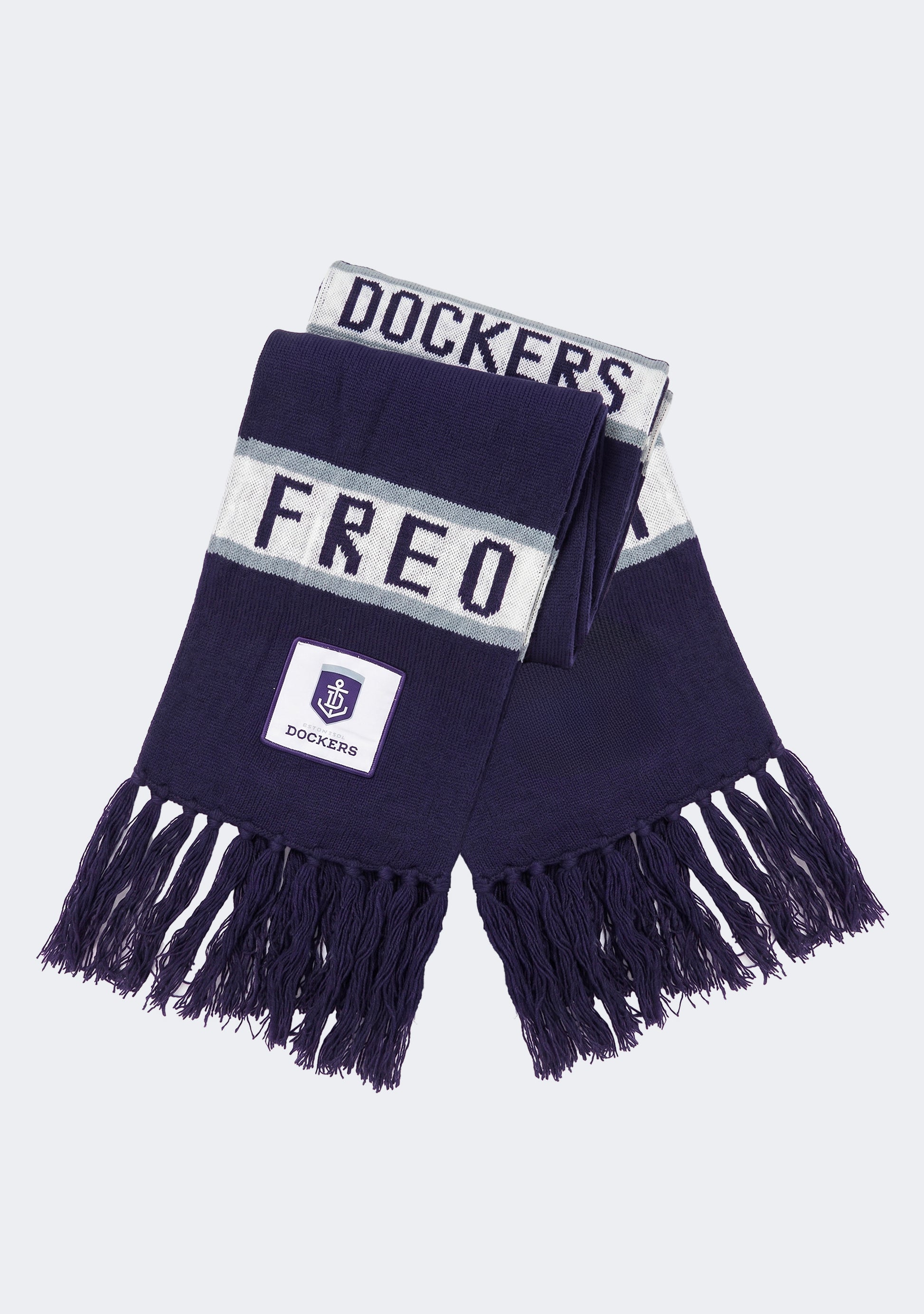 Burley Sekem AFL Bar Scarf Fremantle Dockers