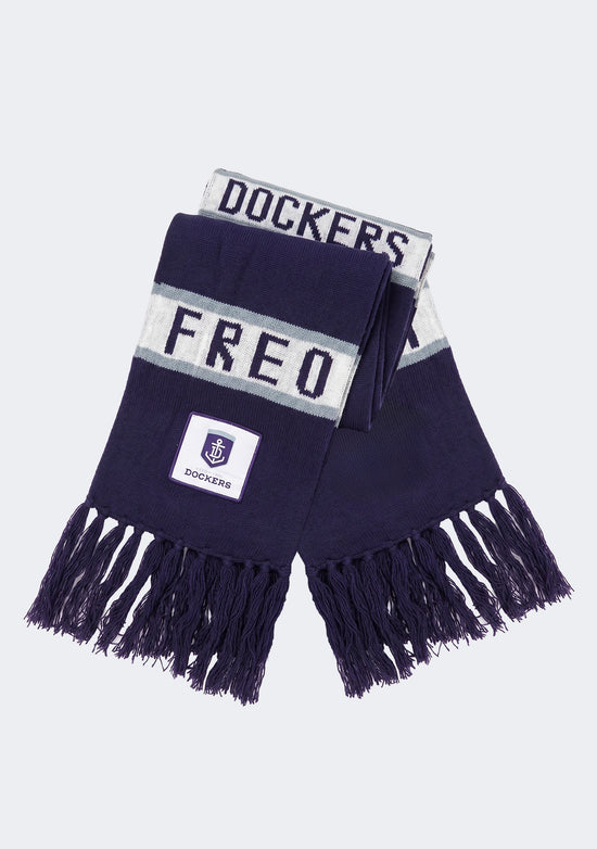 Burley Sekem AFL Bar Scarf Fremantle Dockers