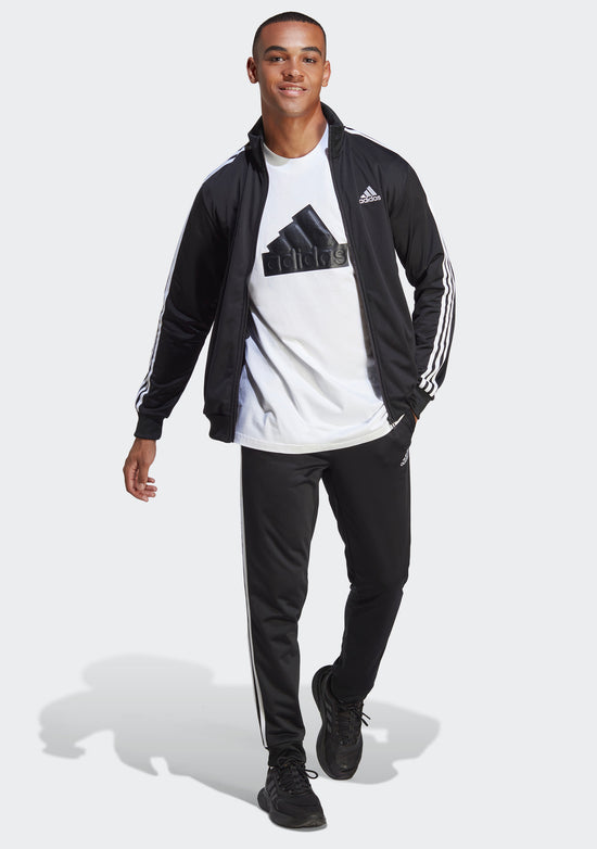 Adidas Men's Primegreen Essentials 3 Stripes Track Top