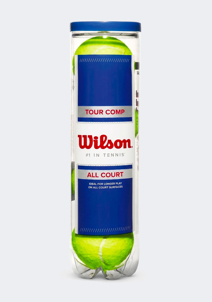 Wilson Tour Comp Tennis 4 Ball Can