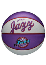Wilson NBA Team Mini Retro Utah Jazz Basketball <br> WTB3200XBUTA
