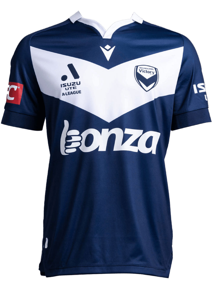 Macron Kids' Melbourne Victory 23/24 Home Jersey <br> 58584826