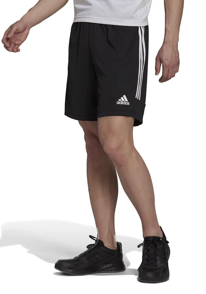 Adidas Mens Aeroready Sereno Cut 3-Stripes Shorts Black <br> H28919
