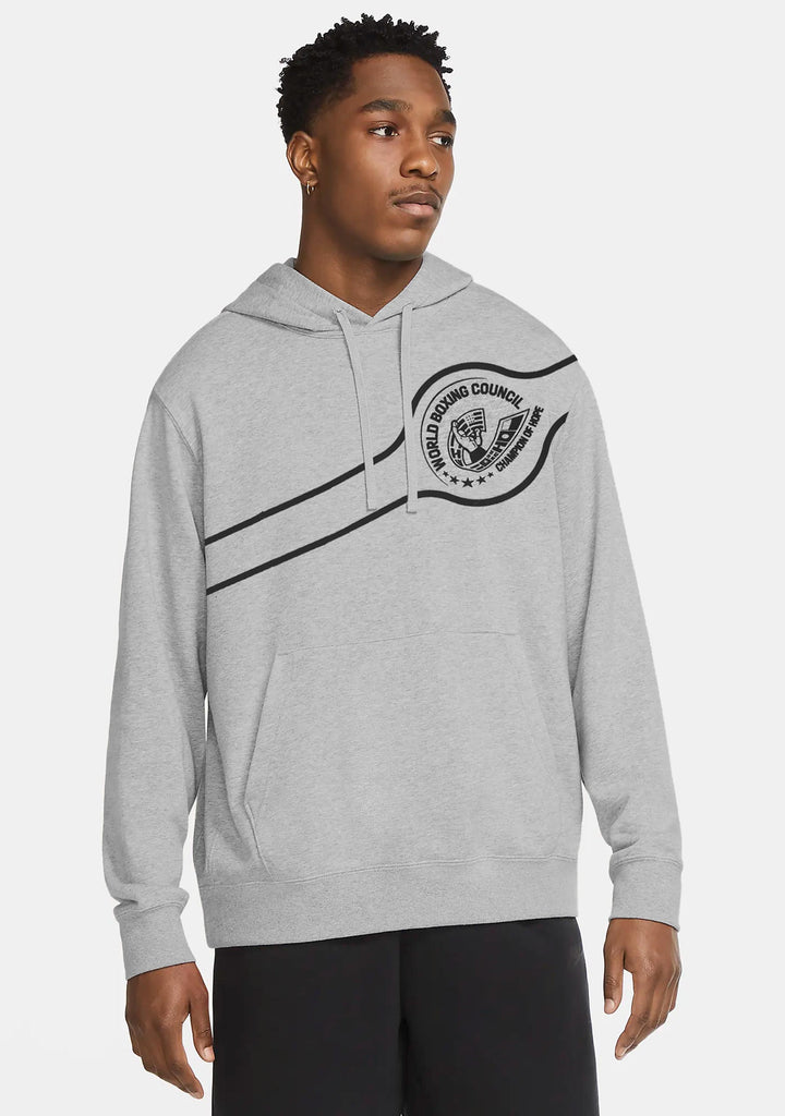 Adidas Men's WBC Traditional Grey/Black Boxing Hoodie