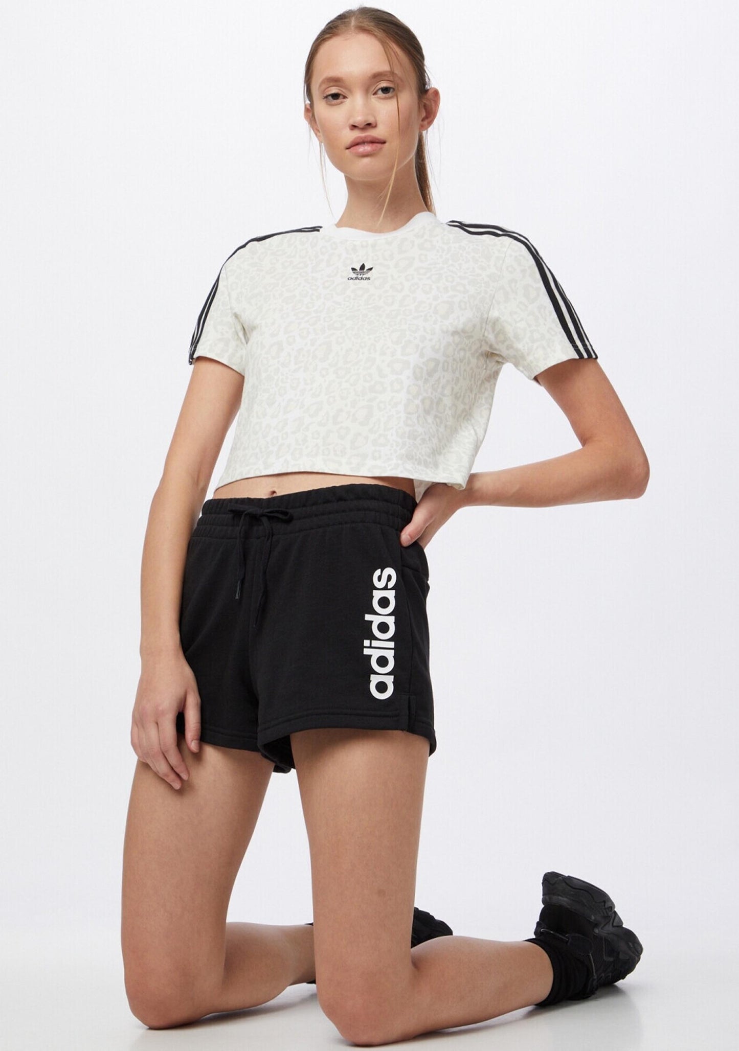 Adidas Women’s Essentials Slim Logo Shorts