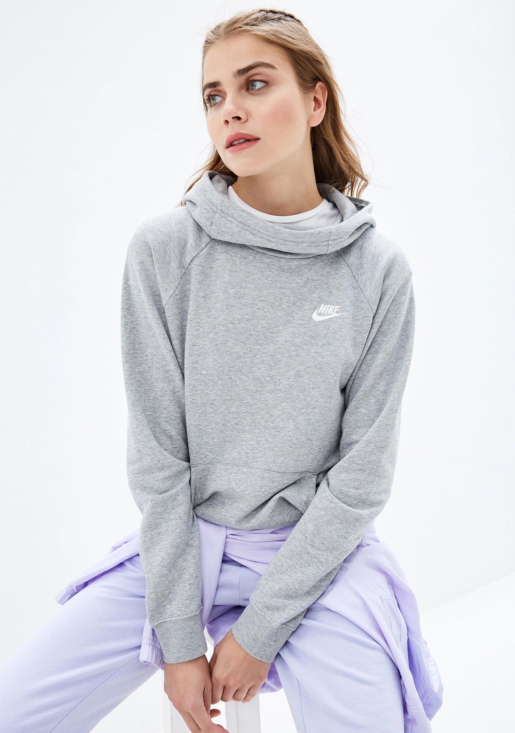 Nike Hoodie Funnel Sweatshirt Womens Nike Women's Funnel