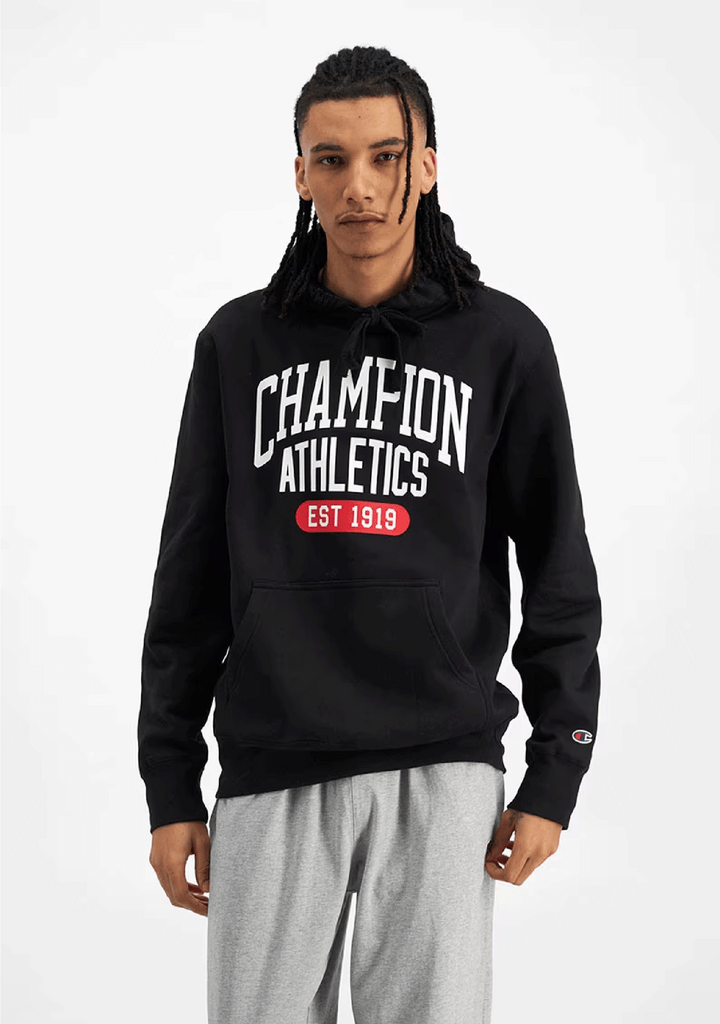 Champion Mens Graphic Print Hoodie