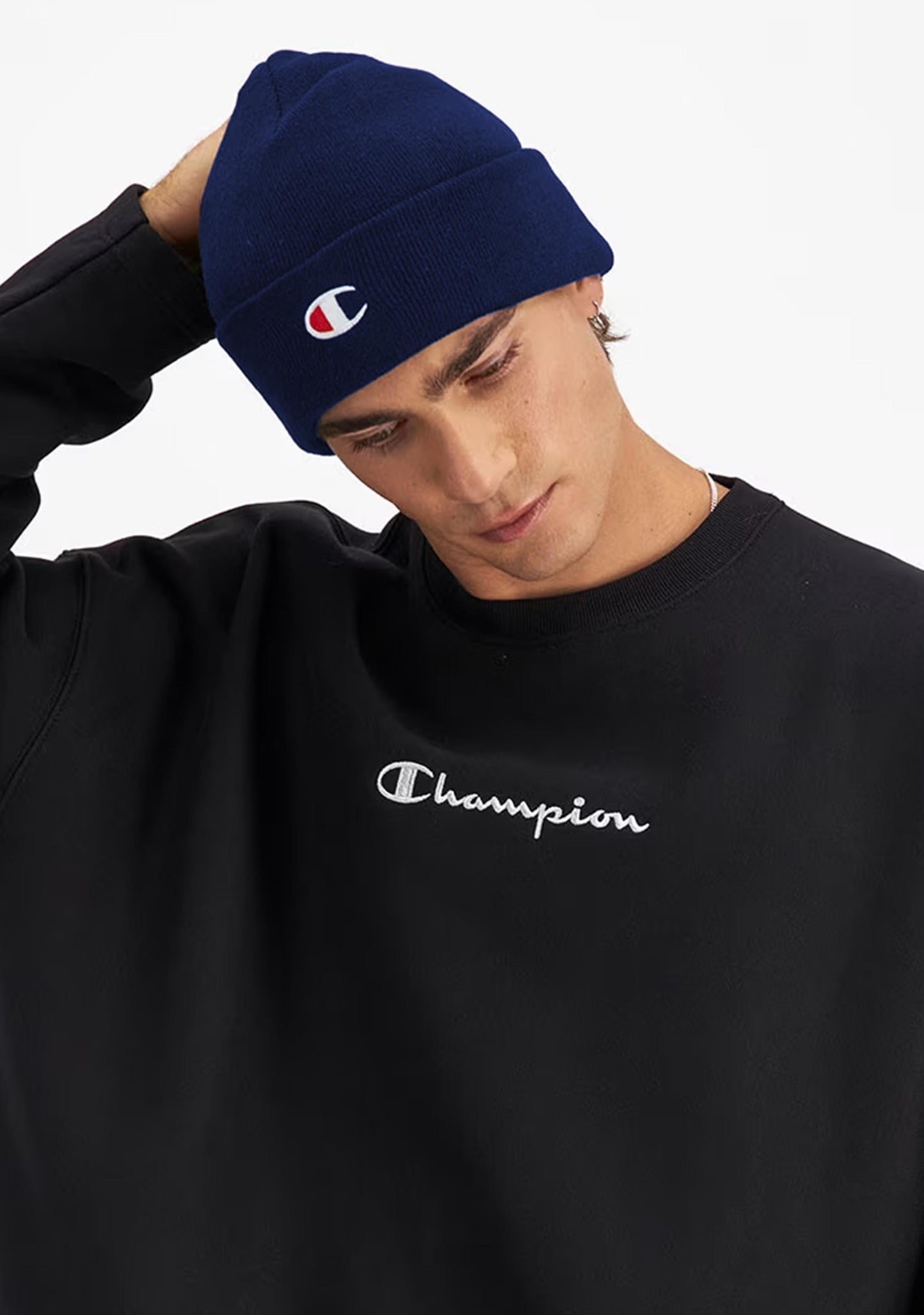 Champion Mens Active C Logo Beanie