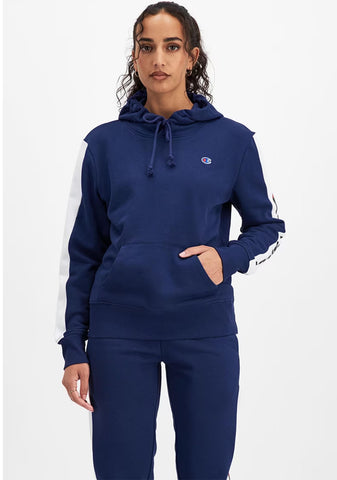 Champion hoodie womens navy discount