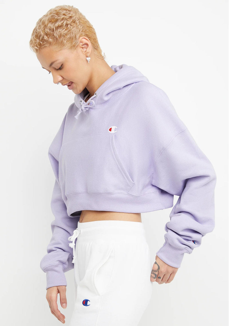 Champion Womens Reverse Weave Crop Hoodie <br> CRTXA1 IED