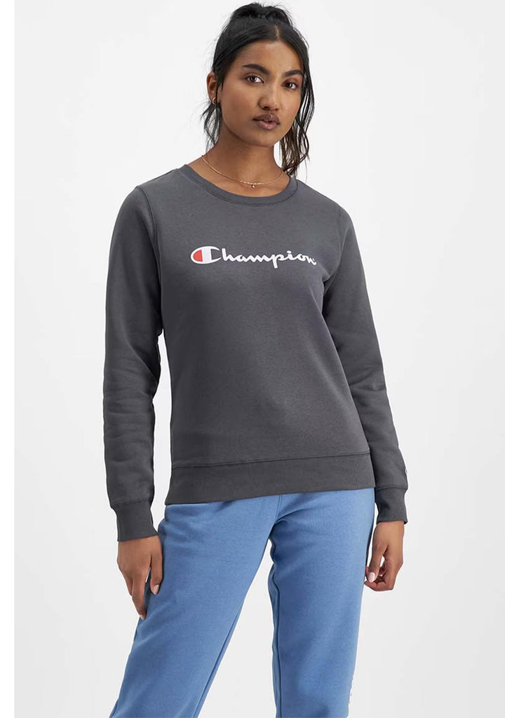 Champion Womens Script Crew