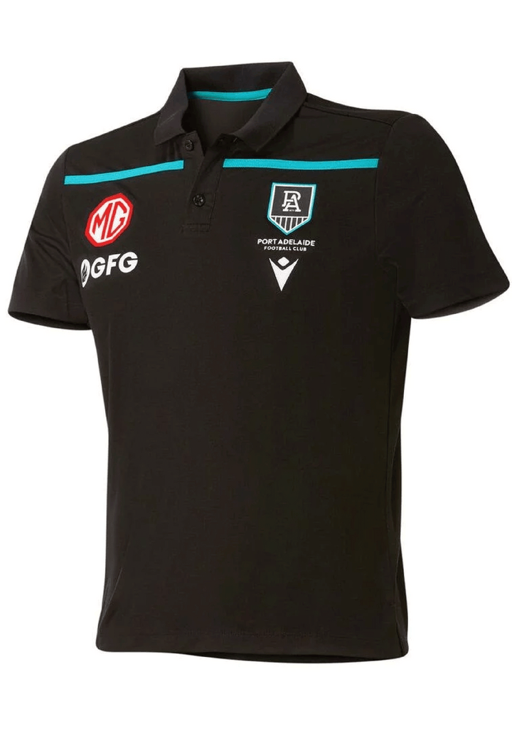 Macron Men’s Port Adelaide FC M20 Travel Polo