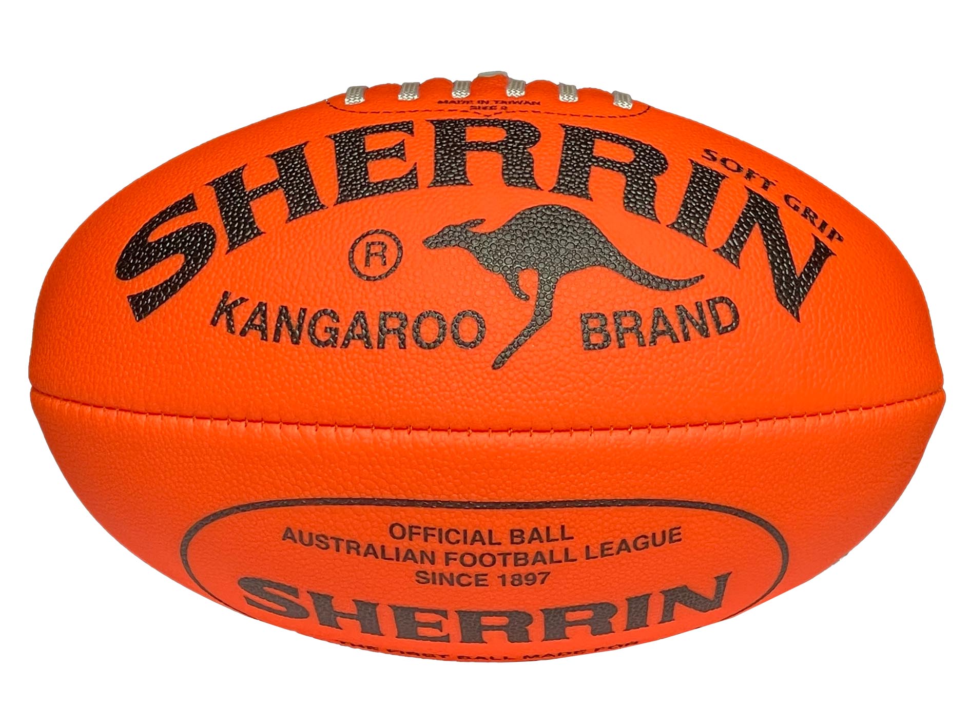 Sherrin Soft Grip Football <br> SGT/ORA