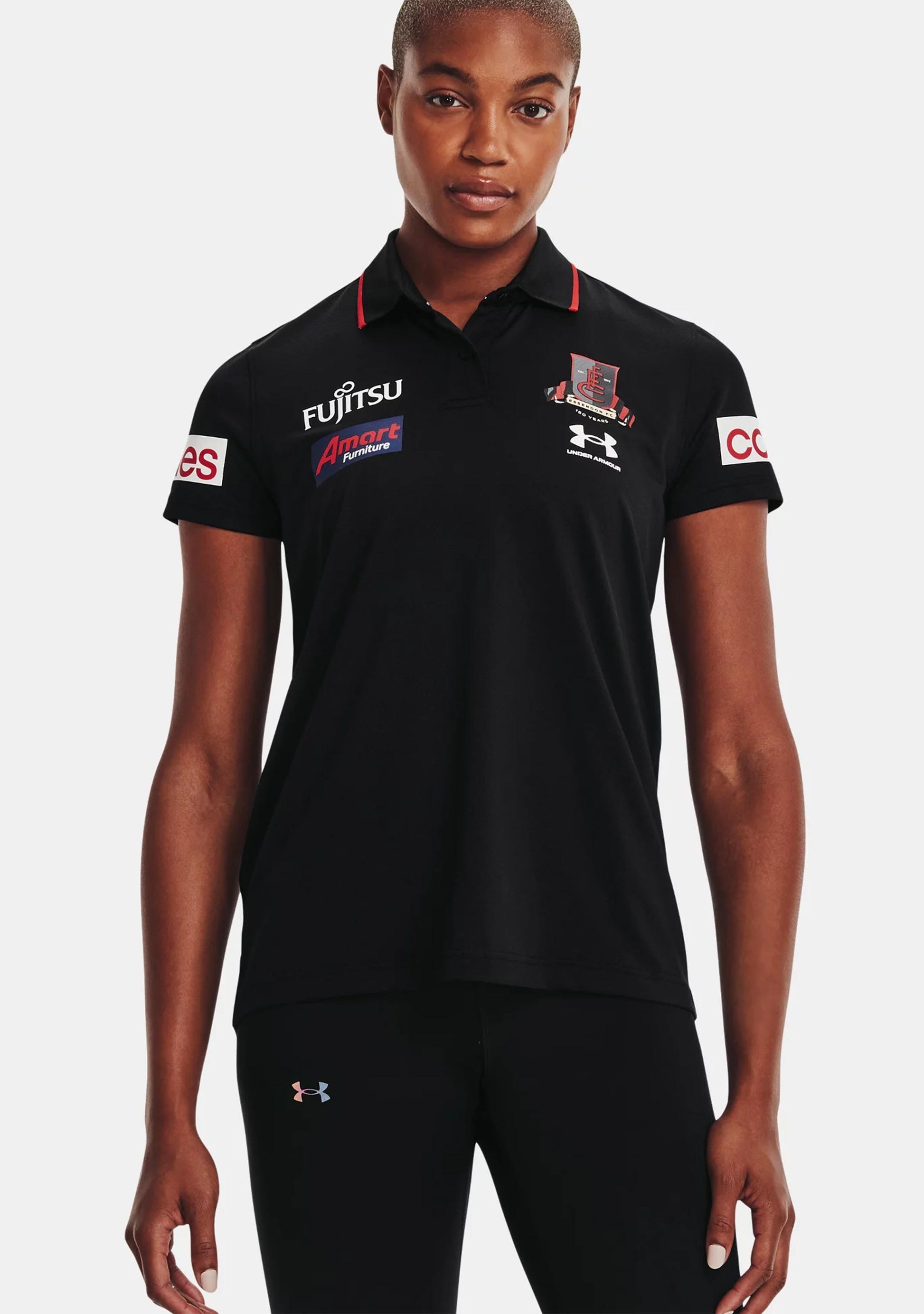 Under Armour Women's Essendon FC Media Polo