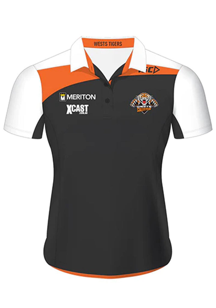 ISC Womens Wests Tigers Polo <BR> 7WT5POL1L