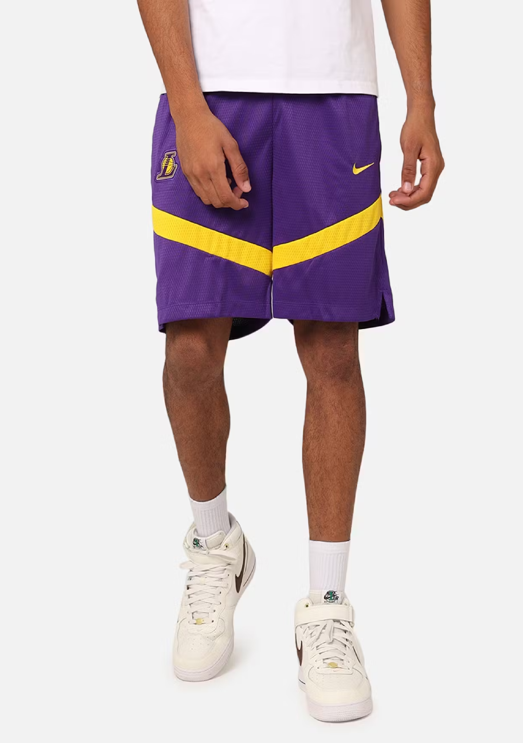 Nike Men's Los Angeles Lakers Icon Practice Shorts