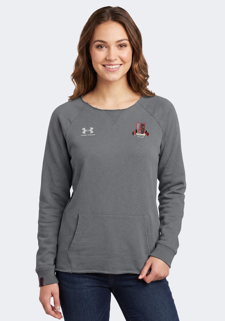Under Armour Women’s Essendon FC Hustle Fleece Crew