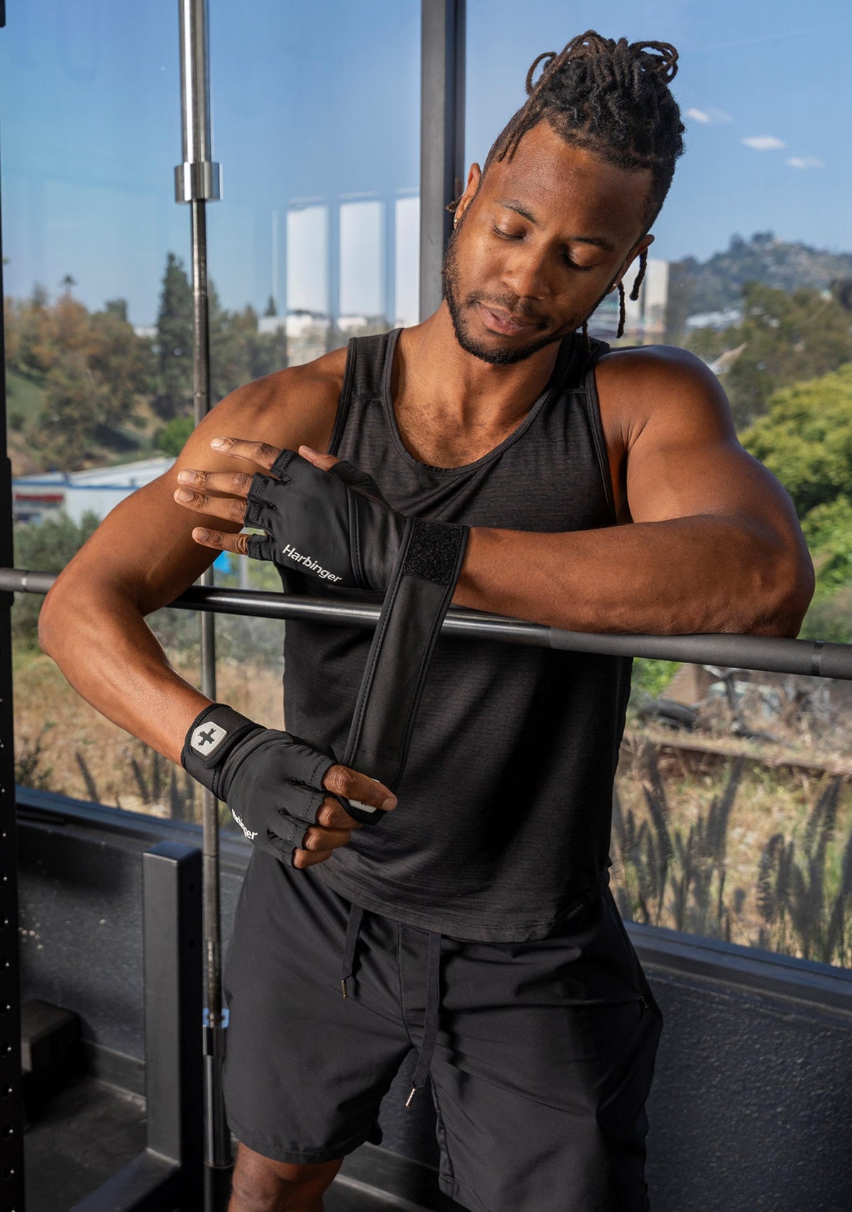 Harbinger Men's Pro Wristwrap Gloves