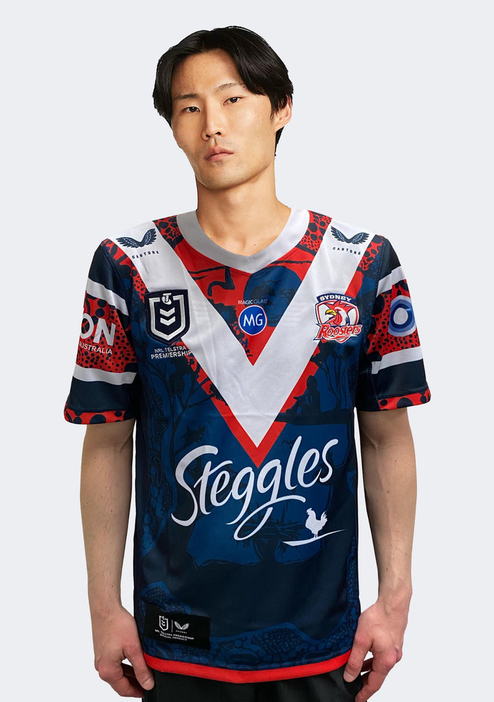 Castore Men's Sydney Roosters Indegenous Pro Jersey Long Length