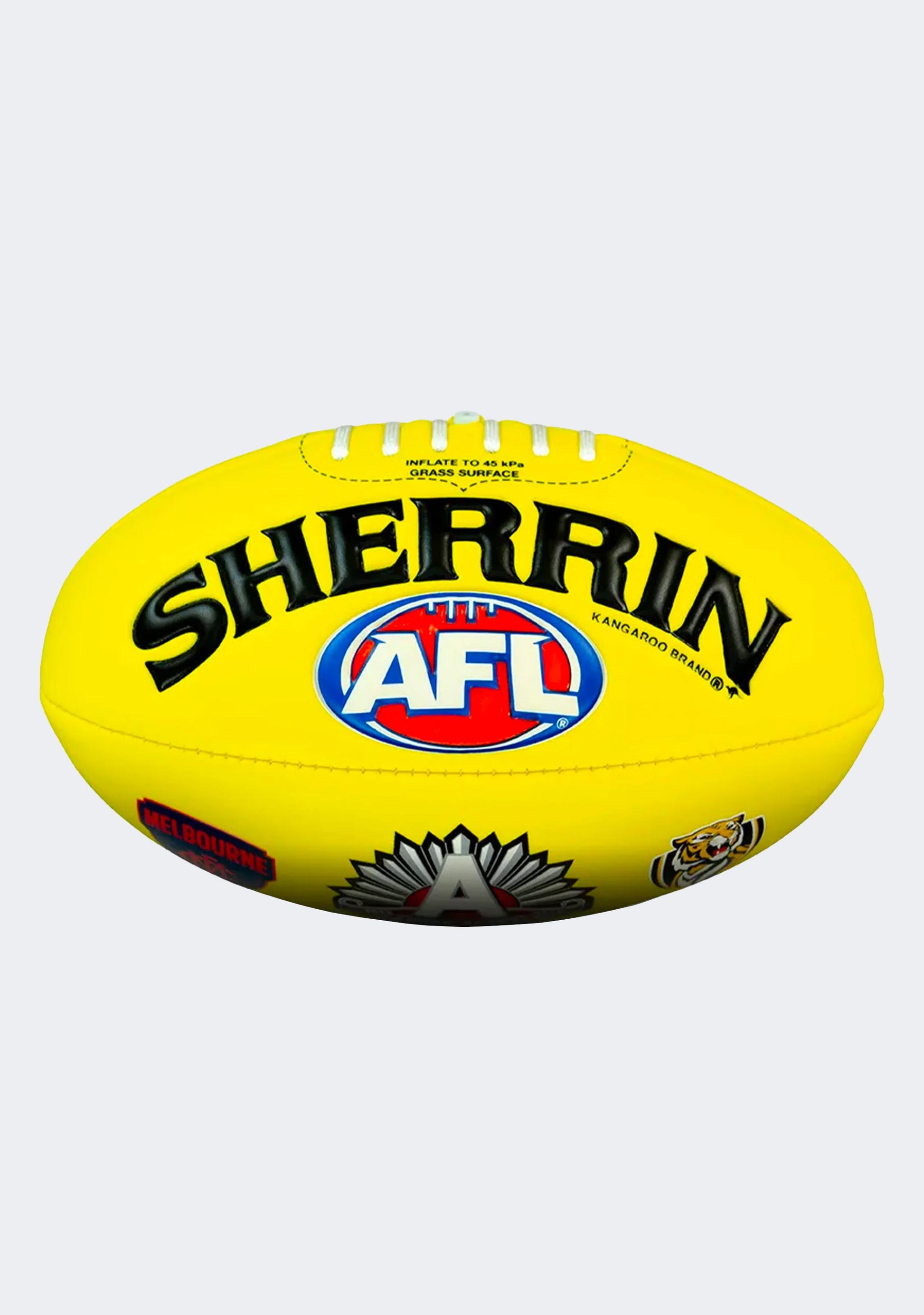 Sherrin 2025 ANZAC Eve Super Soft Touch Football Yellow
