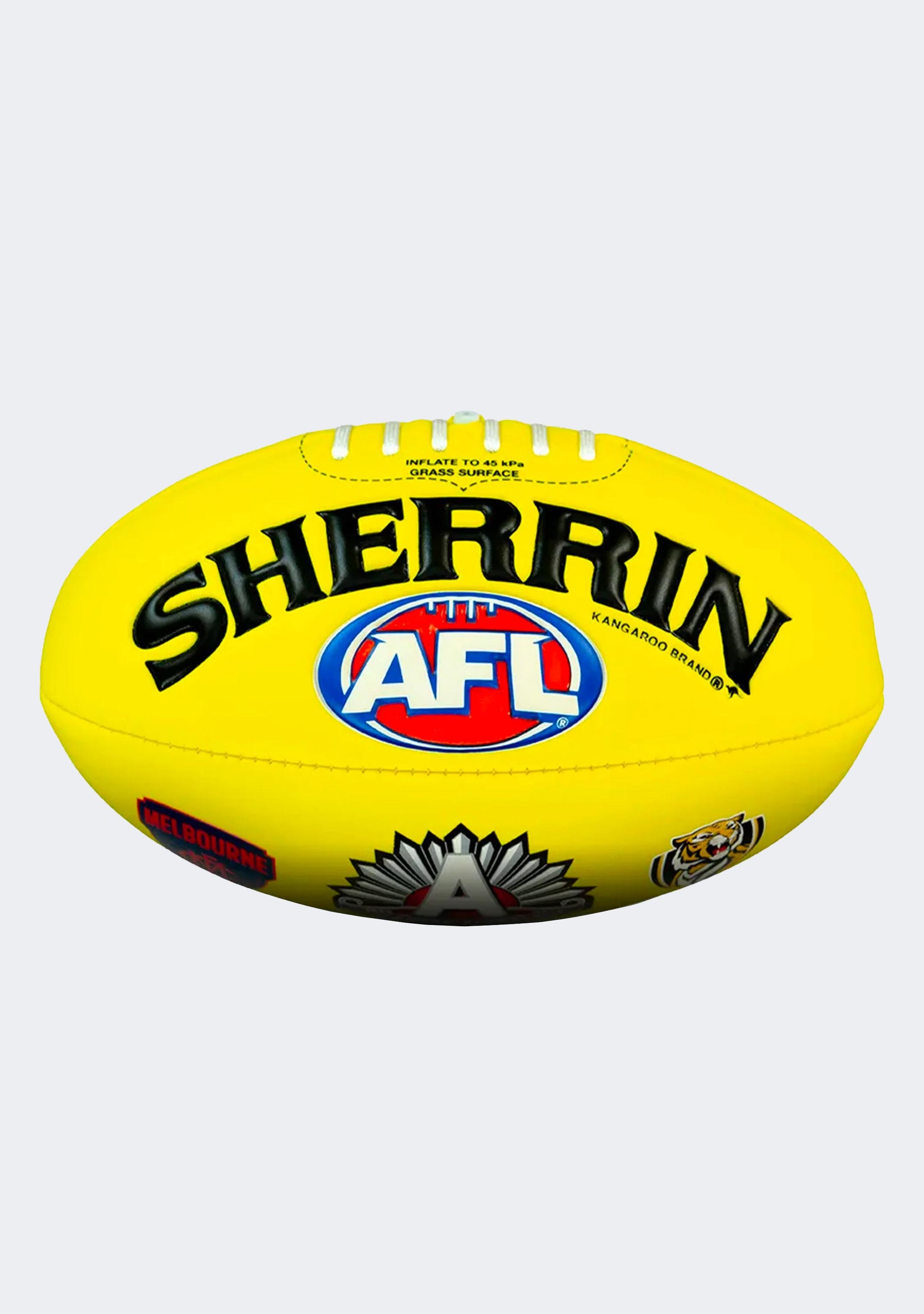 Sherrin 2025 ANZAC Eve Super Soft Touch Football Yellow