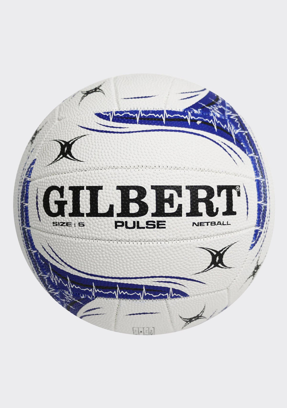 Gilbert Pulse Netball White/Blue – Jim Kidd Sports