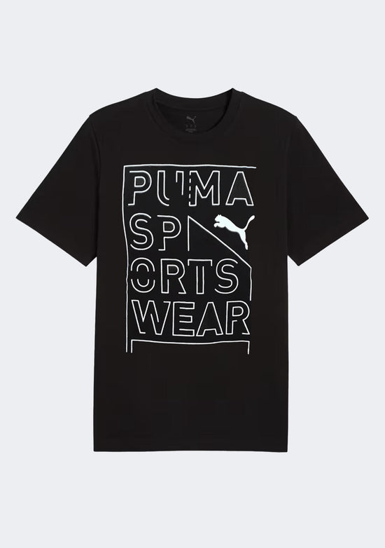 Puma Men’s Repeat Graphic Brand Tee