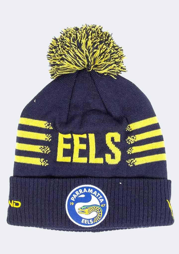 Macron Parramatta Eels M23 Bobble Beanie