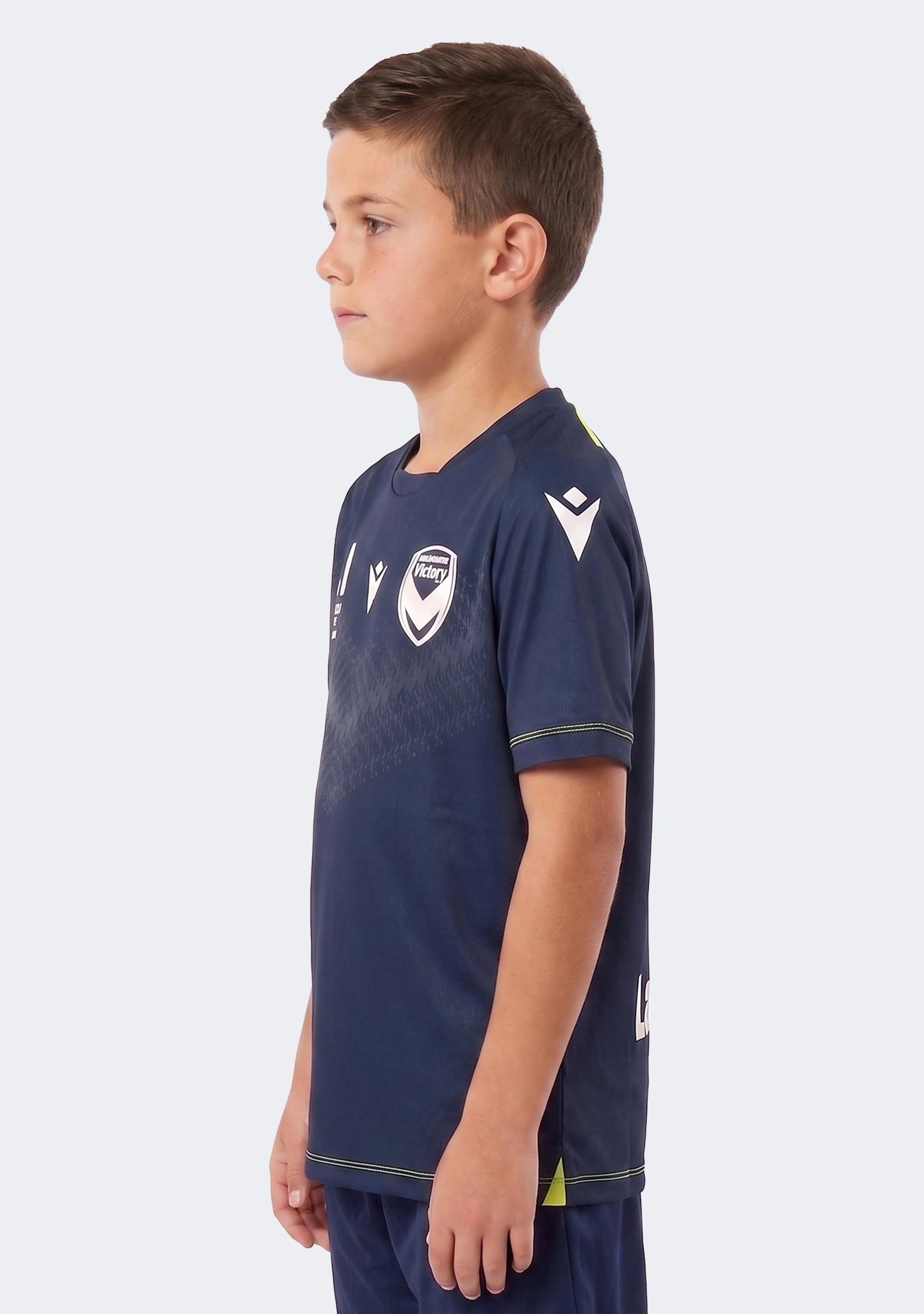 Macron Kids' Melbourne Victory M22/23 Matchday Home Shirt