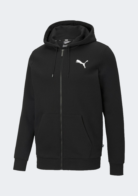 Puma Men's ESS Small Logo Full Zip Hoodie