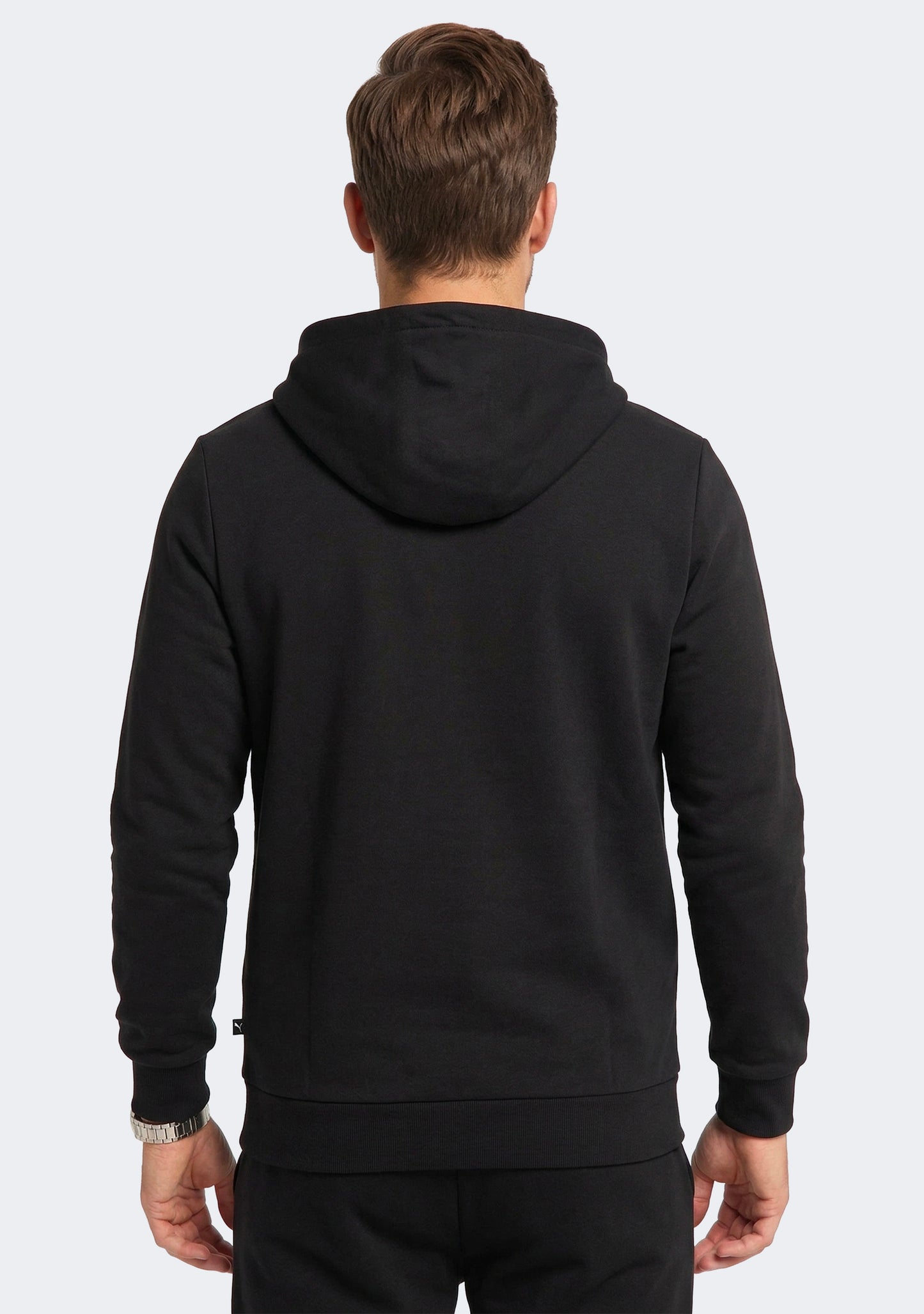 Puma Men's Essential Small Logo Full Zip Hoodie