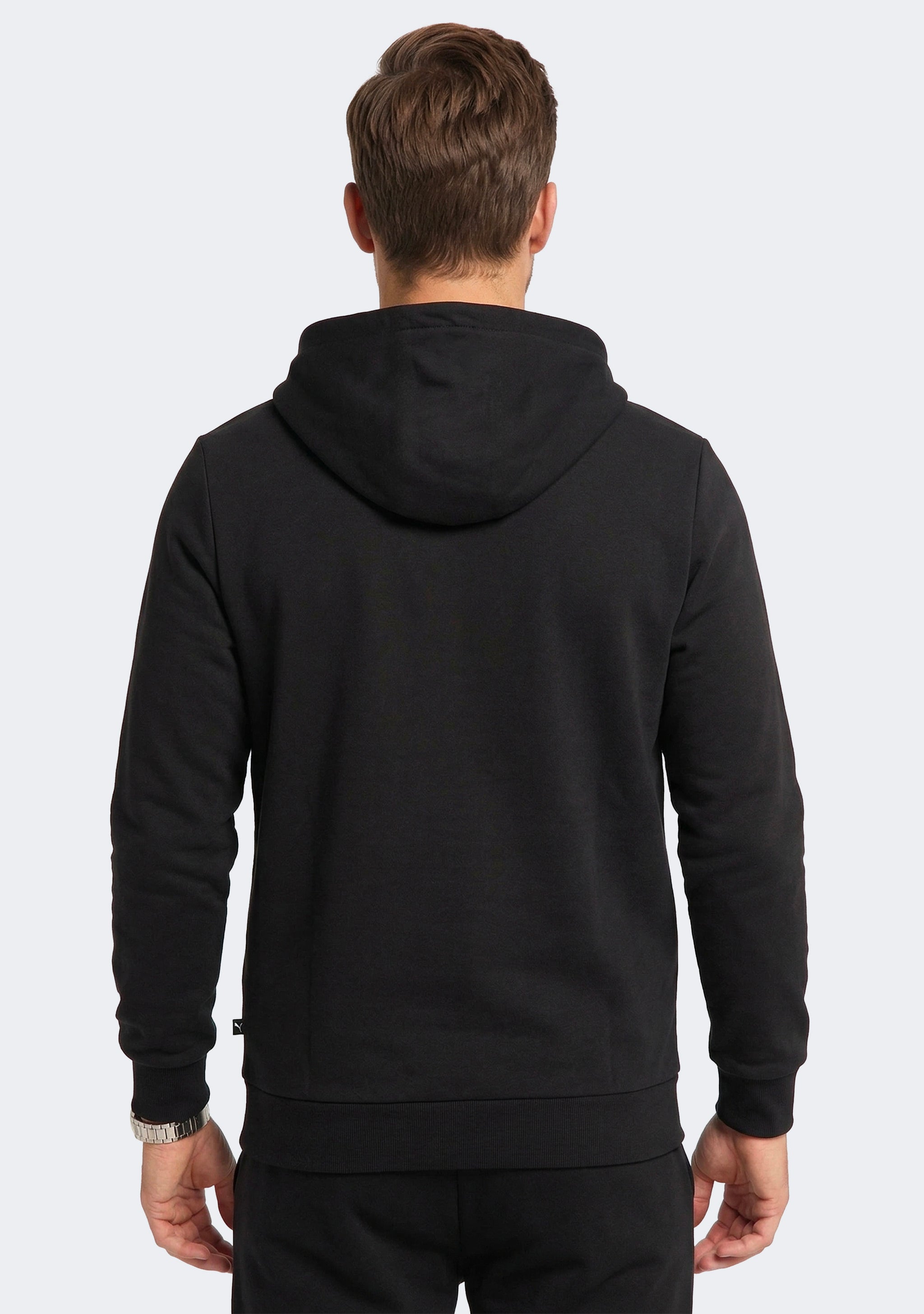 Puma Men's Essential Small Logo Full Zip Hoodie
