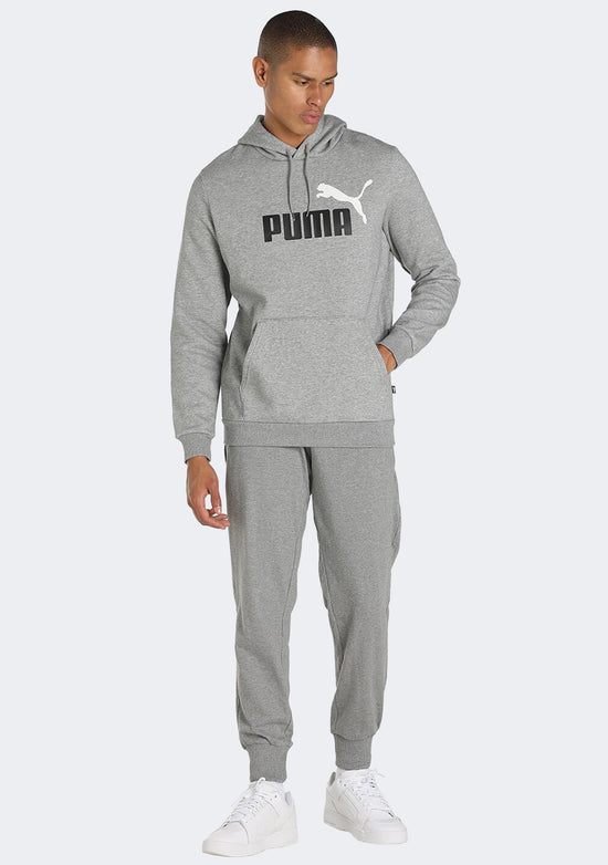 Puma Men's Essentials+ 2-Tone Big Logo Hoodie