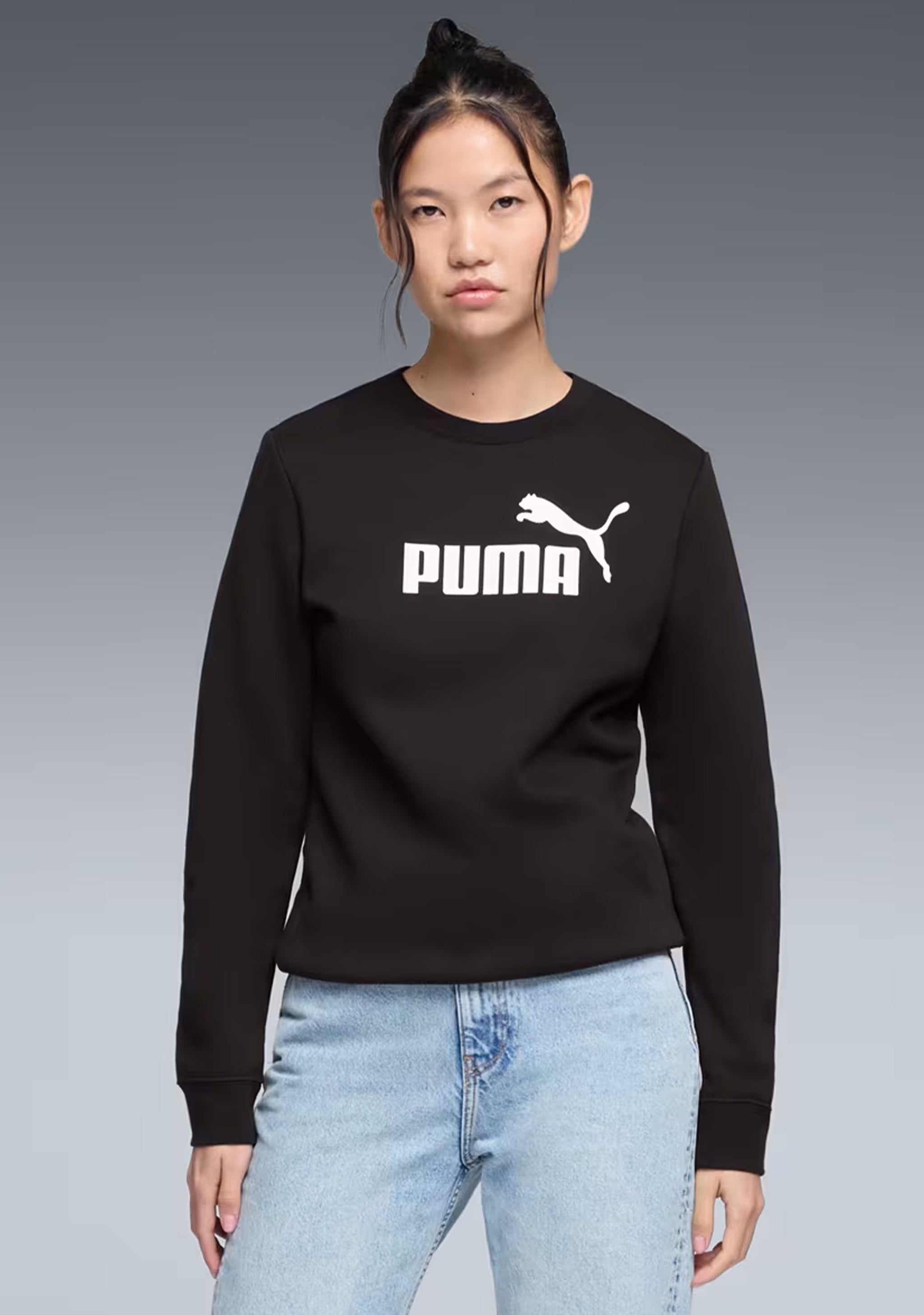 Puma Women's Essentials Logo Crew