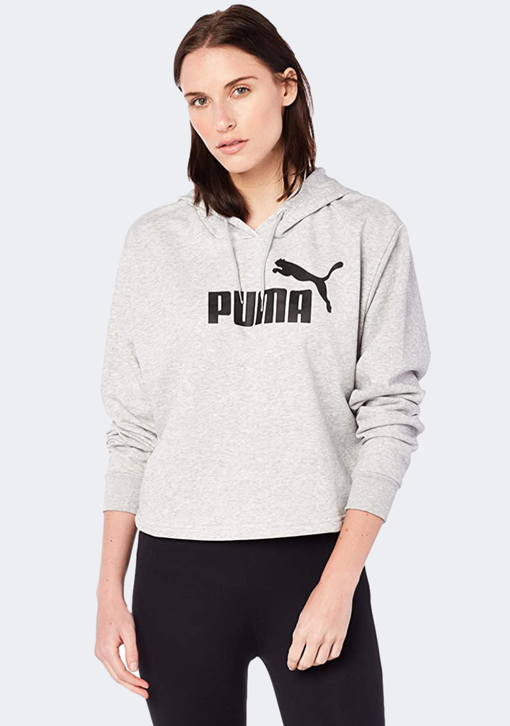 Puma Women’s ESS Cropped Logo Hoodie FL