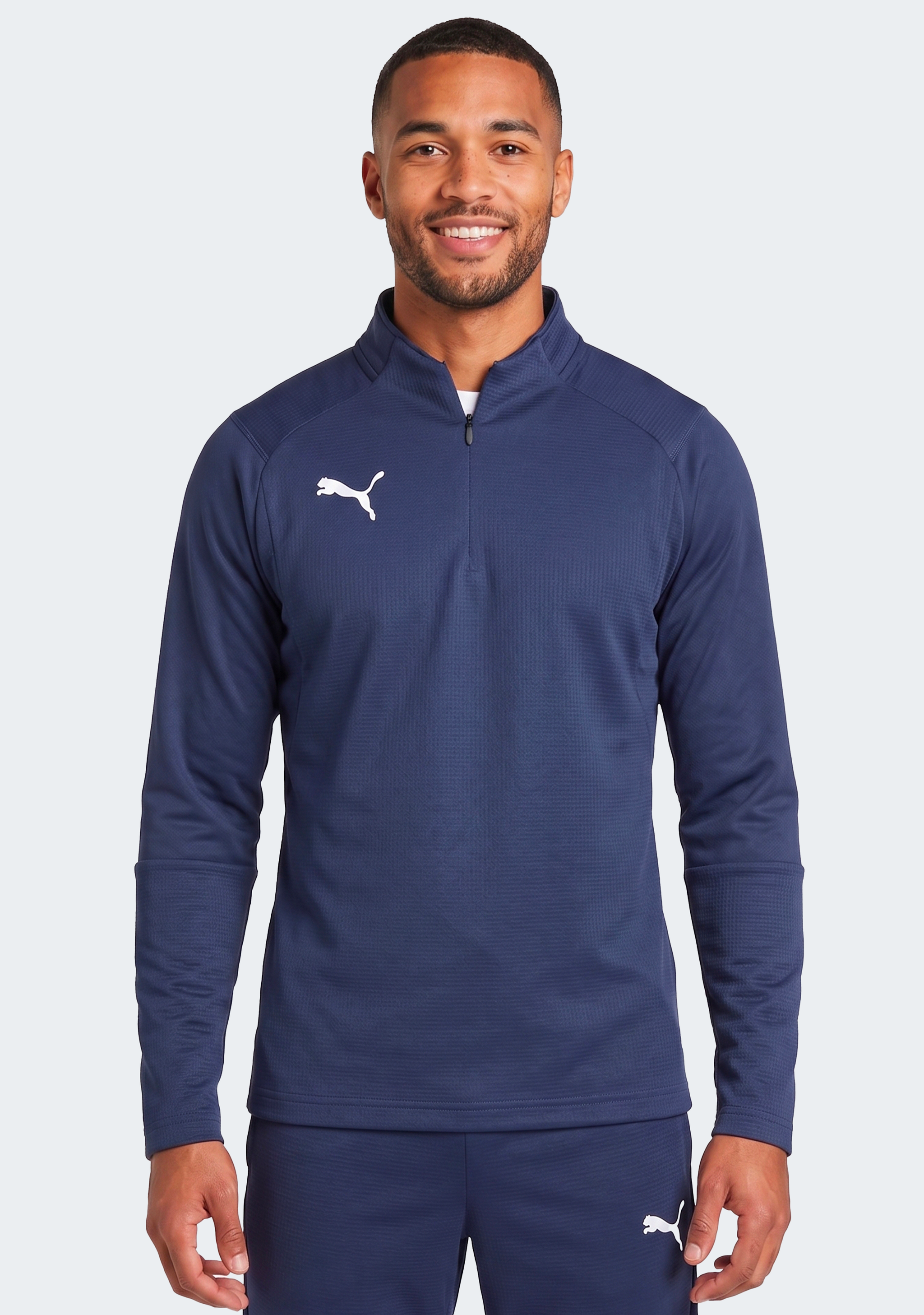 Puma Mens’ Liga Training 1/4 Zip Top Navy