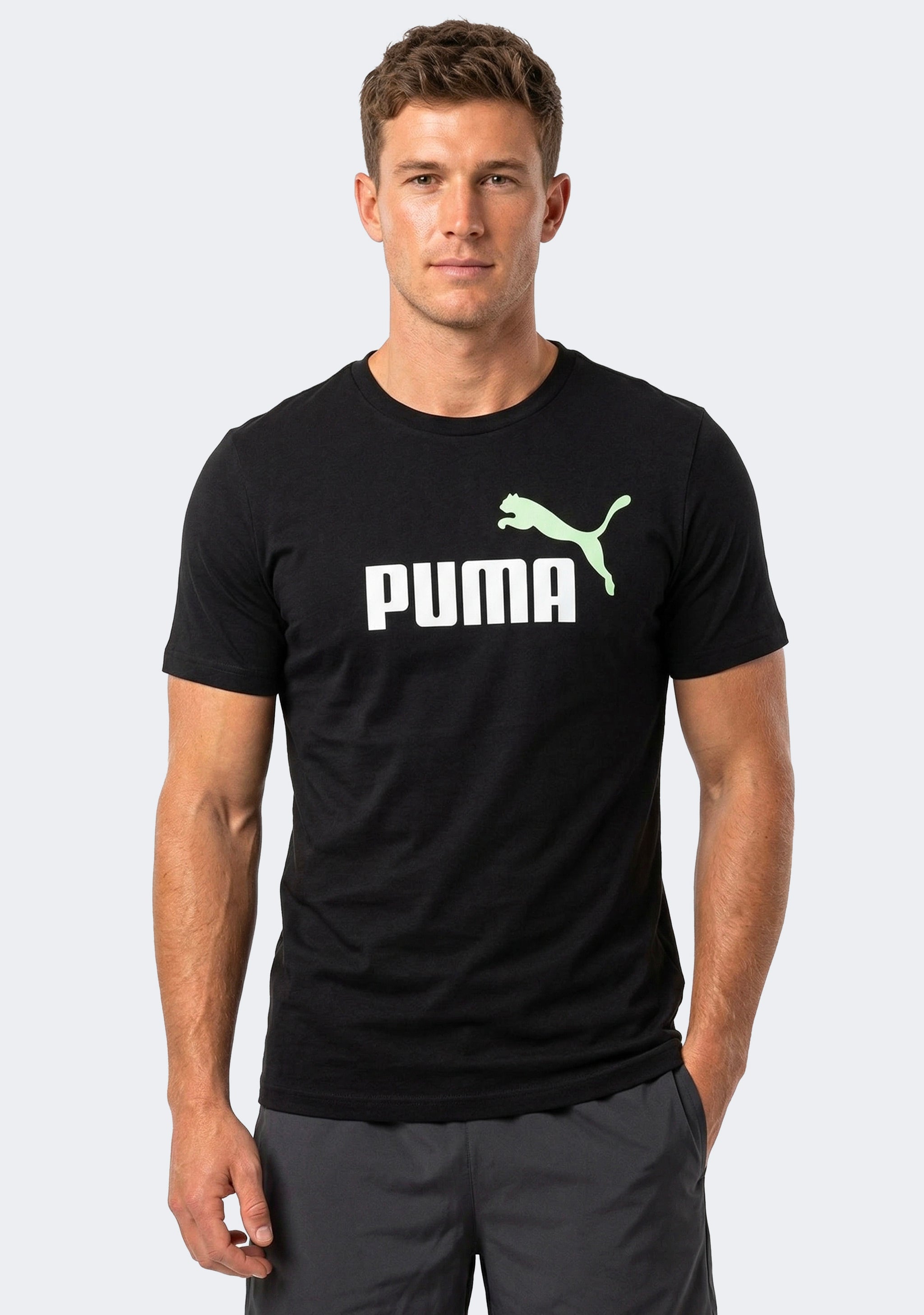 Puma Men's ESS 2 Colour No. 1 Logo Tee