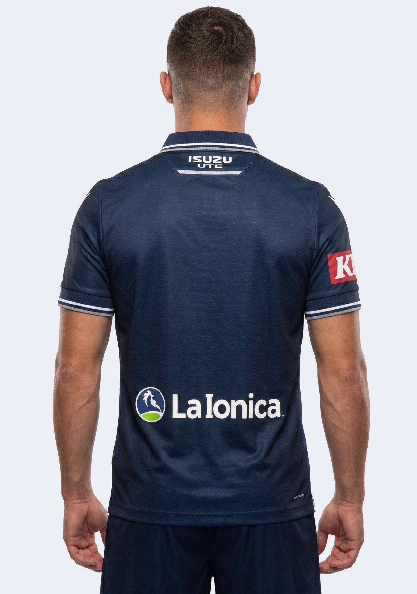 Macron Men's Melbourne Victory 24/25 Player Training Short Sleeve Shirt