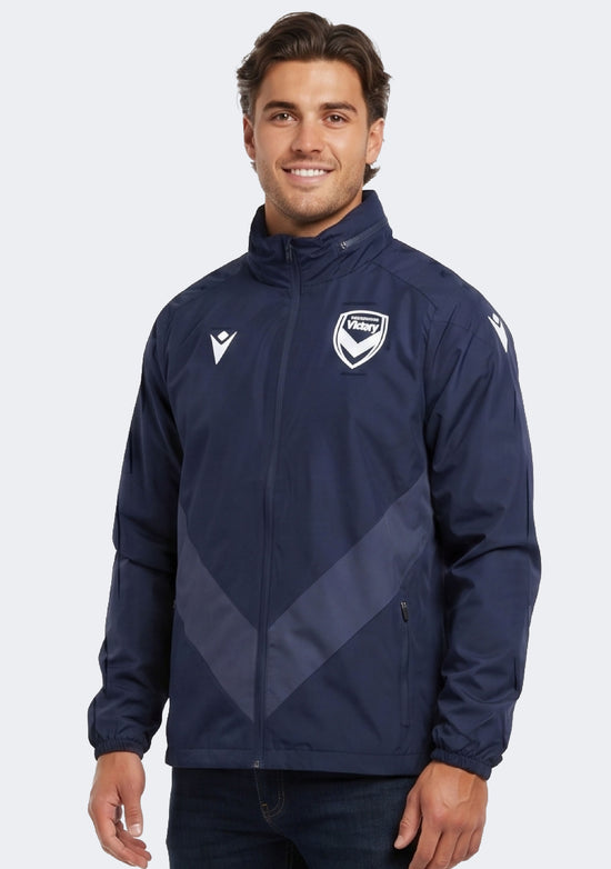 Macron Men's Melbourne Victory M24/25 Player Rain Jacket