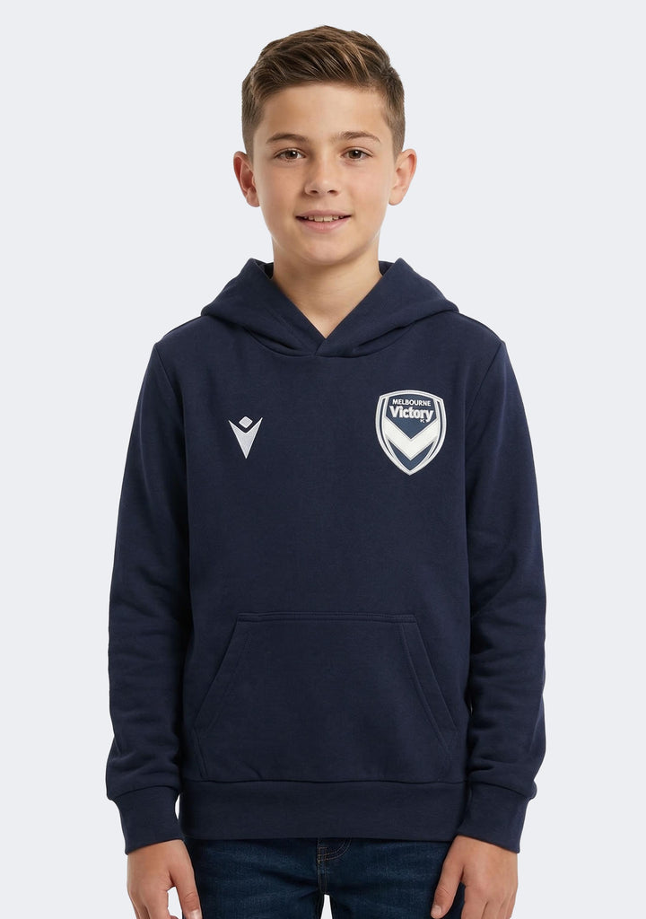 Macron Kids' Melbourne Victory M24/25 Travel Hoodie