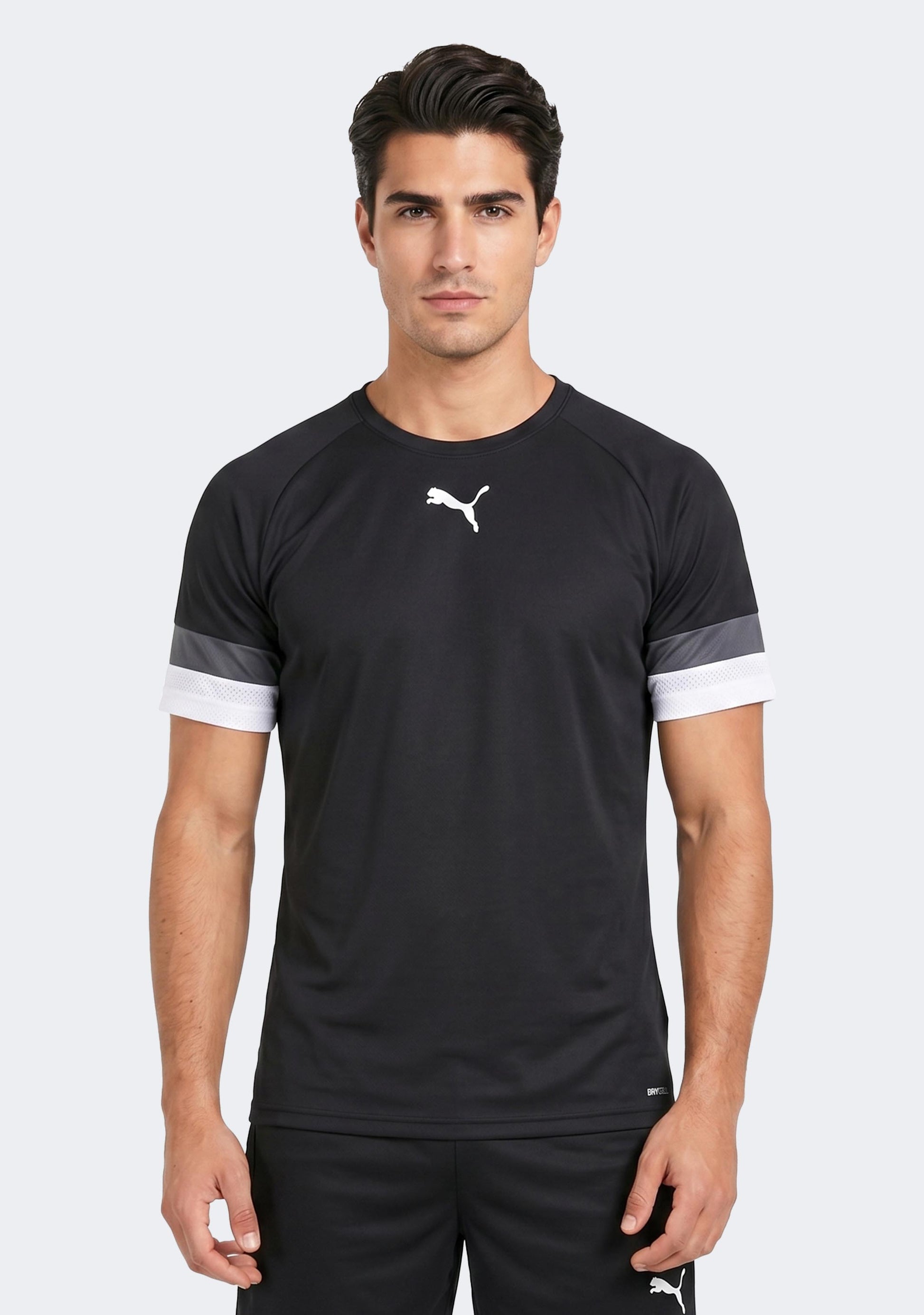 Puma Men's TeamRISE Jersey Black