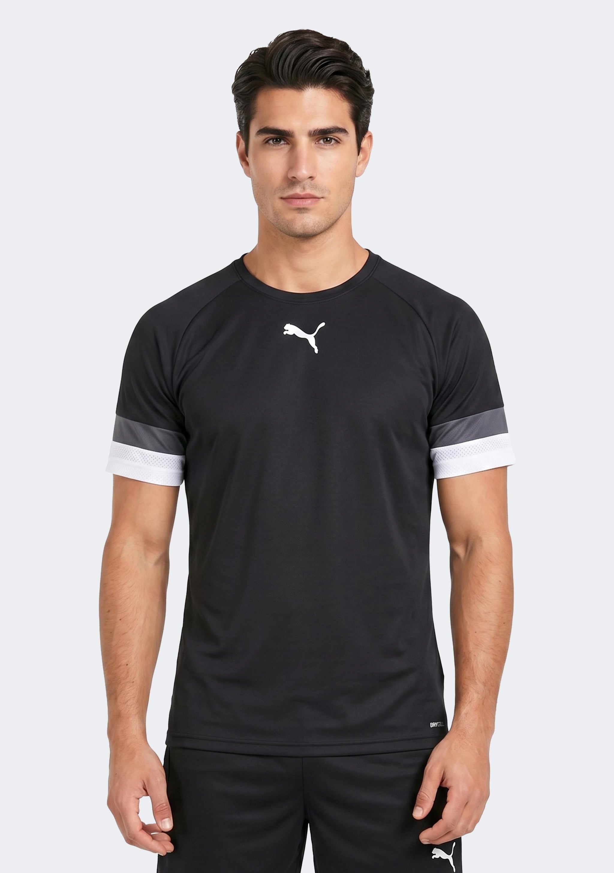Puma Men's TeamRISE Jersey Black