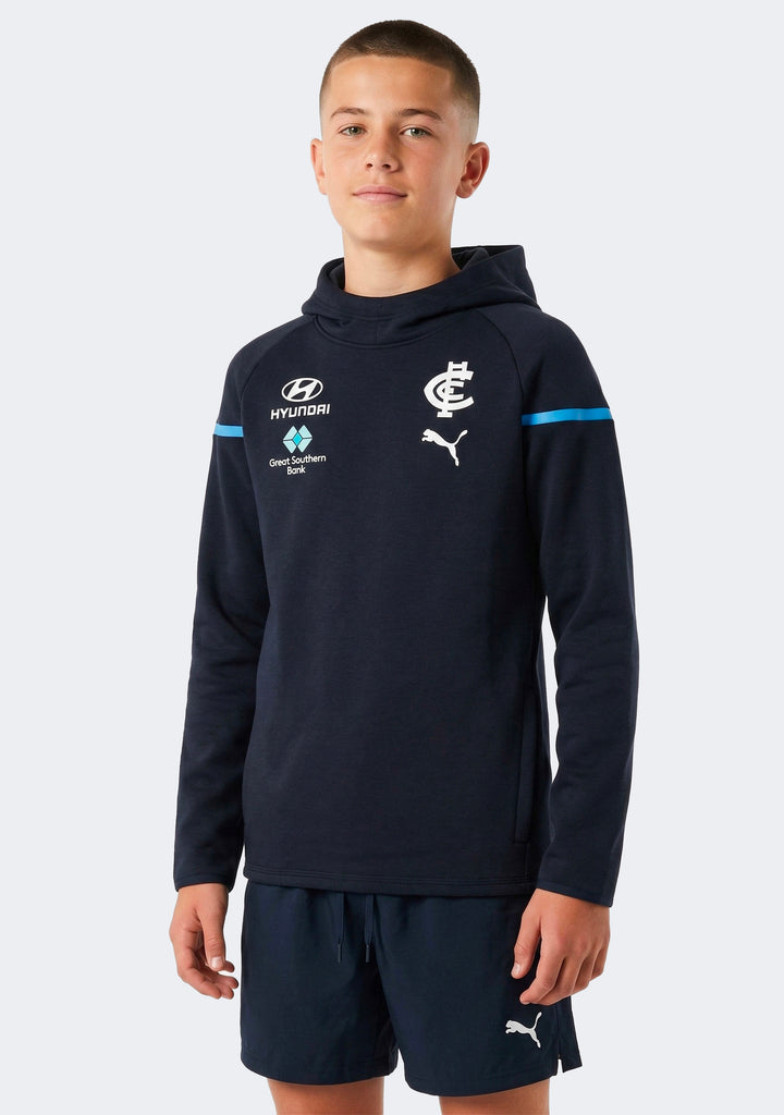 Puma Kids' Carlton FC 2024 Team Hoodie