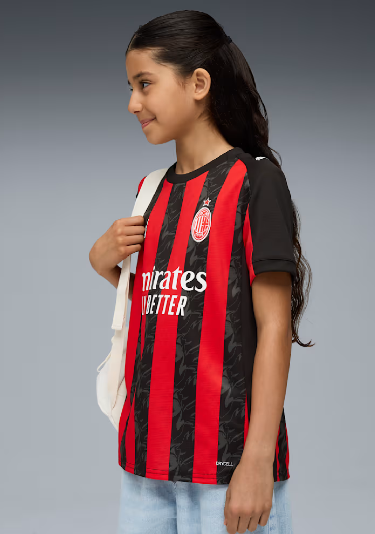Puma Kids' AC Milan 25/26 Home Jersey