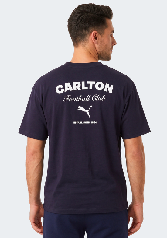 Puma Adults' Carlton Blues 2026 Graphic Tee
