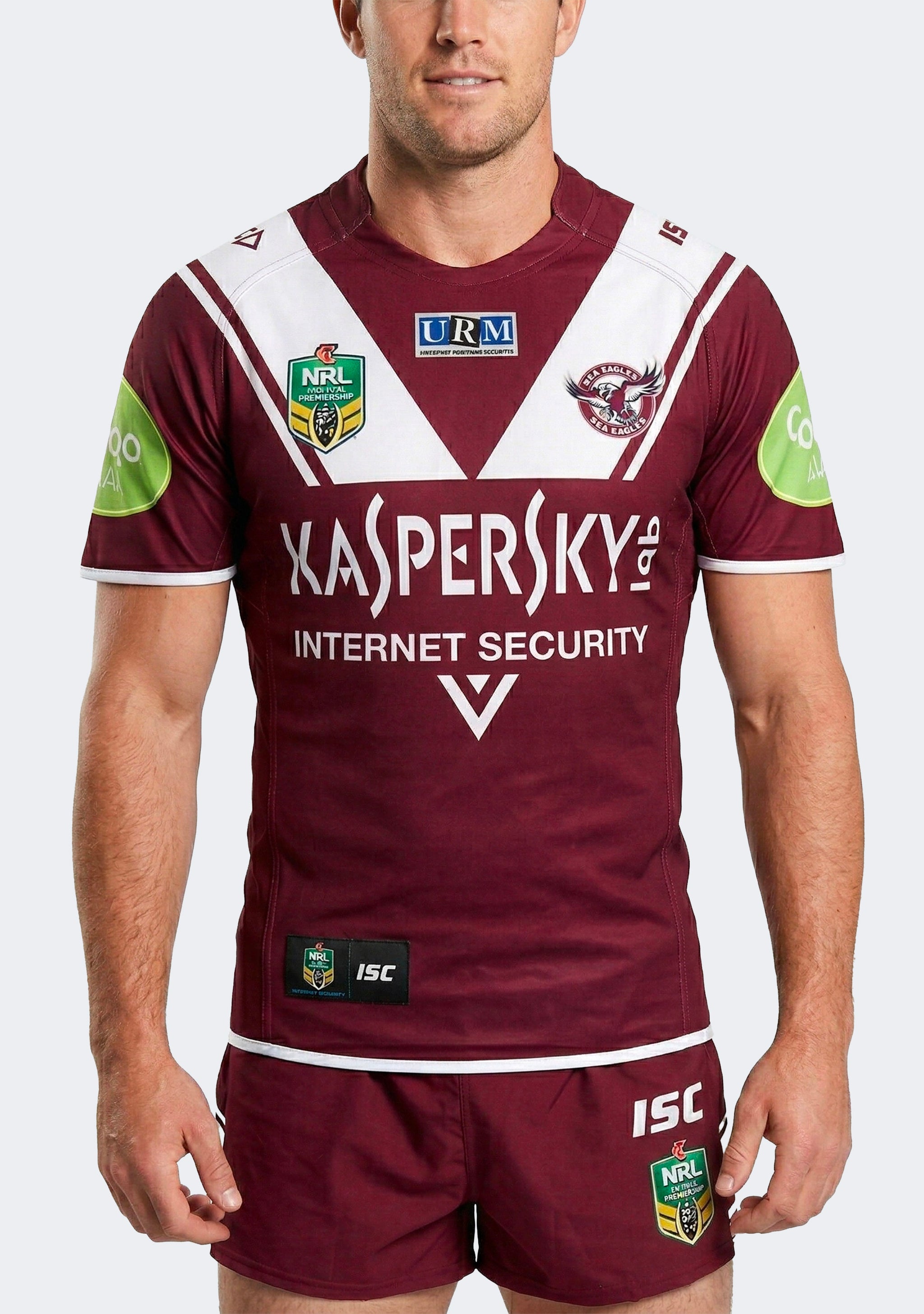 ISC Men's Manly Warringah Sea Eagles Home Jersey
