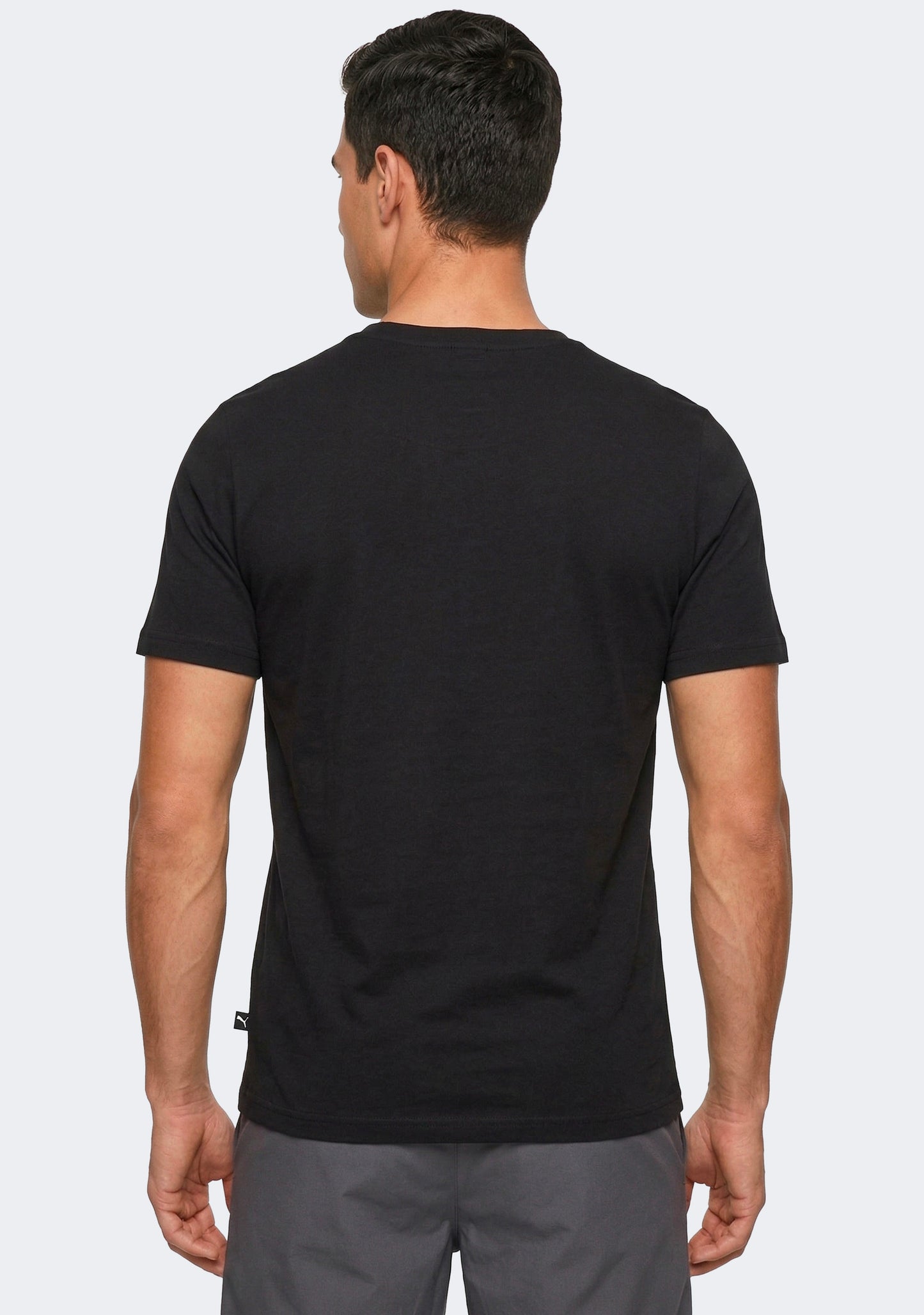 Puma Men’s Essential Logo Tee Black